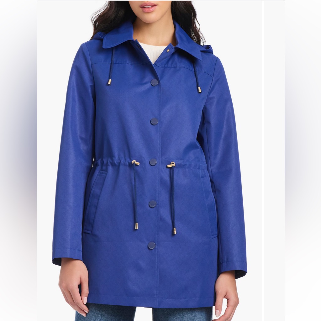 Kate Spade Rain Coat Nwt Sz Lg